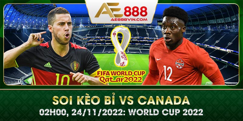 Soi kèo Bỉ vs Canada